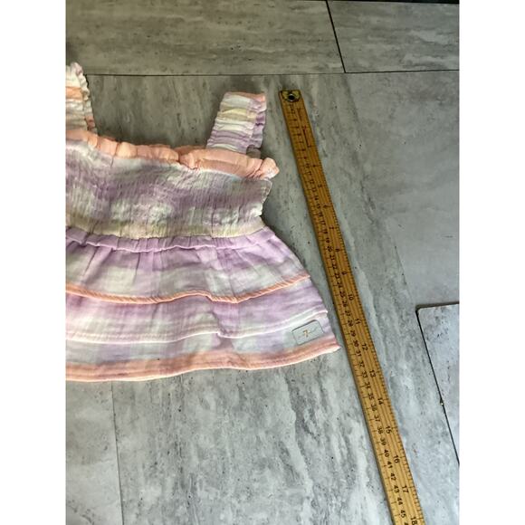 For All Mankind Baby Girls Outfit Striped Cotton Size  size - 12 months - Picture 4 of 6